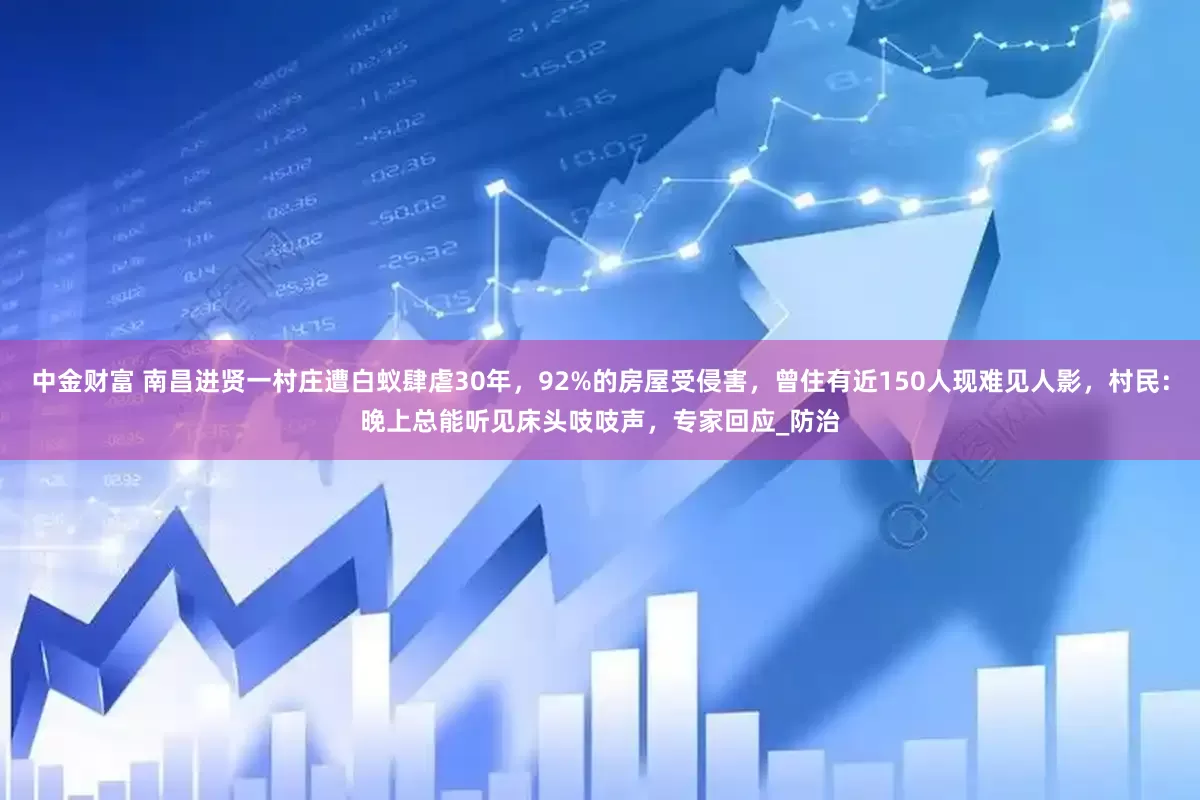 中金财富 南昌进贤一村庄遭白蚁肆虐30年，92%的房屋受侵害，曾住有近150人现难见人影，村民：晚上总能听见床头吱吱声，专家回应_防治